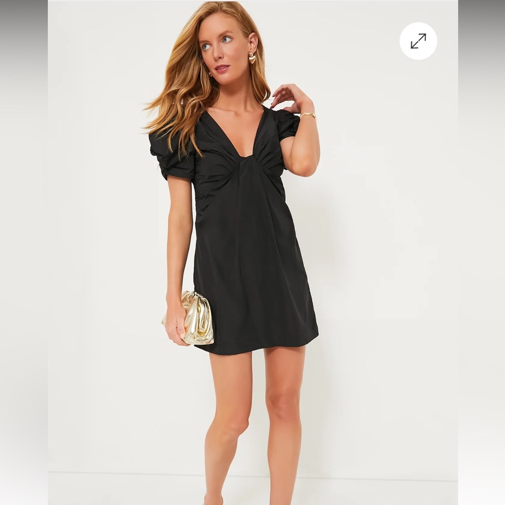 Tuckernuck black tinsley mini dress - XXS